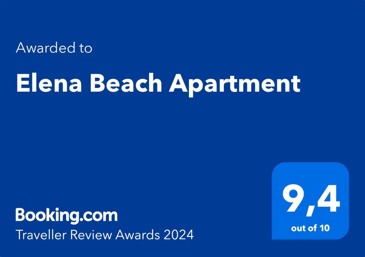 Elena Beach Apartment 메손기 외부 사진